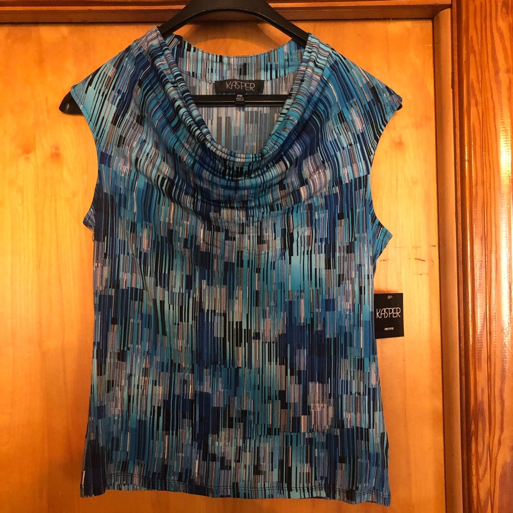 Kasper Sleeveless Top